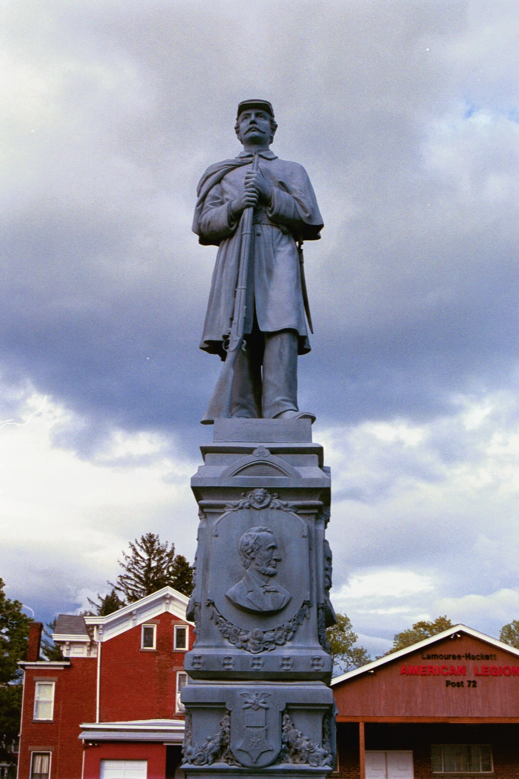 Statue at American Legion - by Joy Moore copy.webp